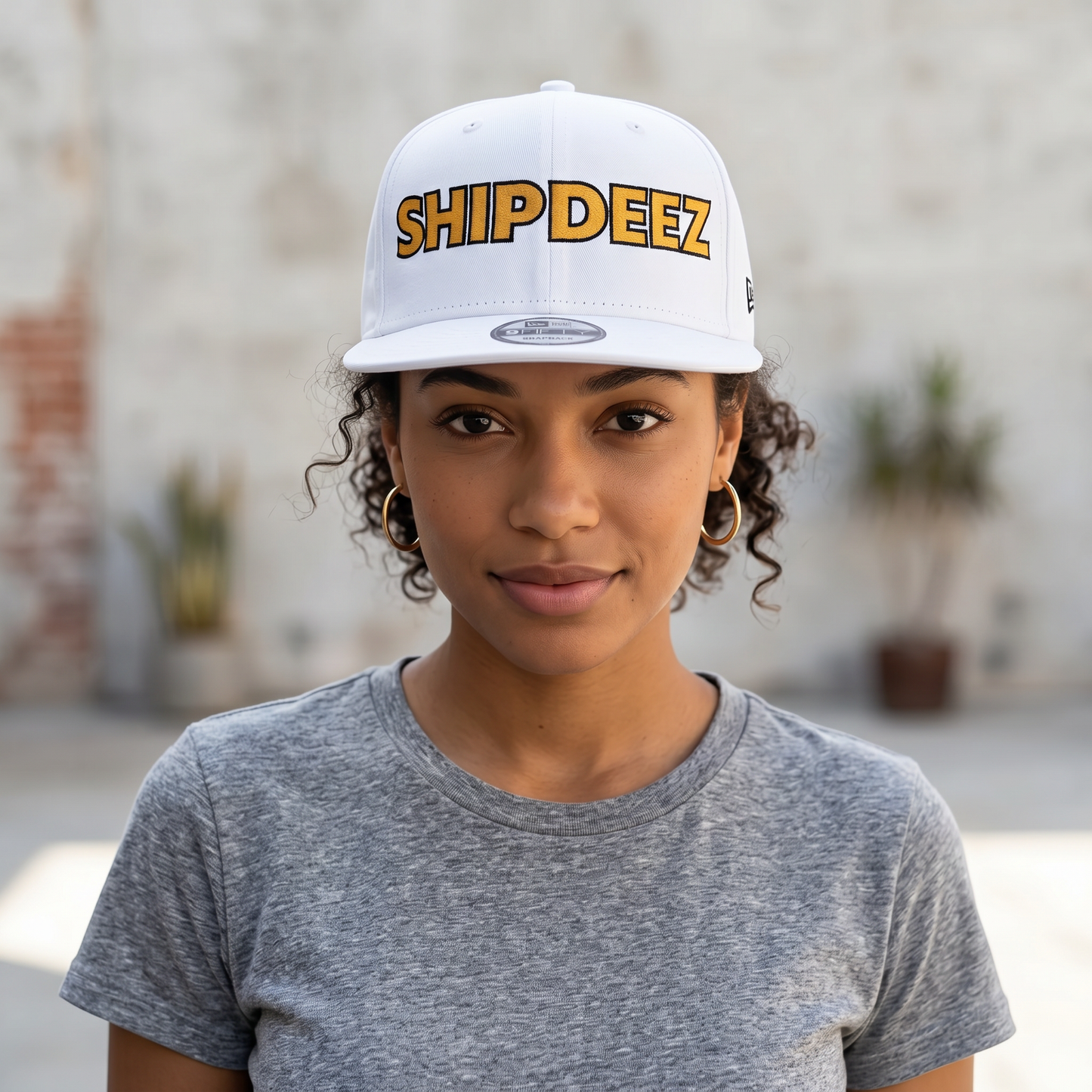 White 9FIFTY SHIPDEEZ Snapback