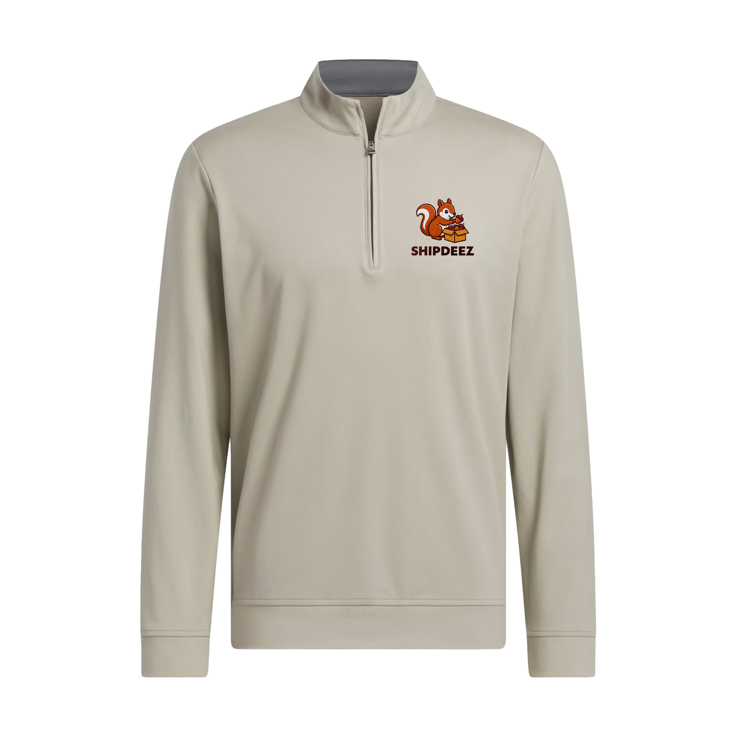 Adidas Golf Quarterzip – Squirrel Print