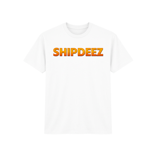 White SHIPDEEZ Cotton Tee